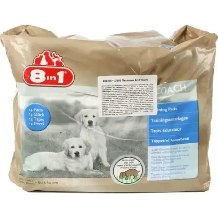 Пелюшки 8in1 Training Pads для собак, 56x56 см, 14 шт