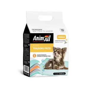 Пелюшки AnimAll 60х60 см з ароматом ромашки 10 шт
