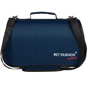Сумка-переноска Pet Fashion Vesta, 38x22x22 см, синя