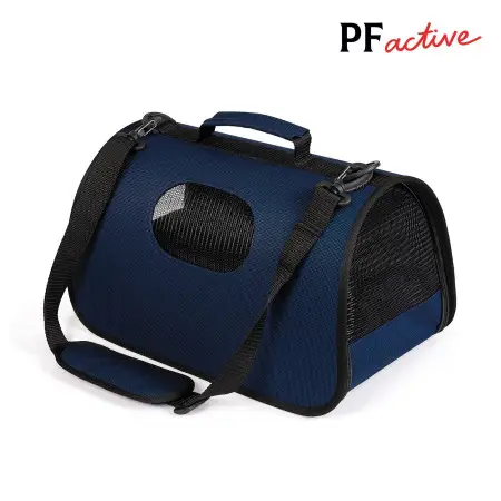 Сумка-переноска Pet Fashion Vesta, 38x22x22 см, синя