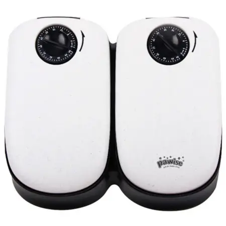 Автоматична годівниця Trixie TX2 для корму, 27х7х24 см, 2х300 мл