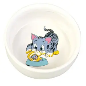 Миска Trixie для котів, керамічна, 11 см, 300 мл