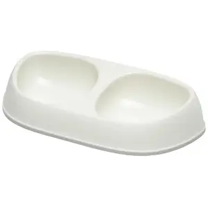 Moderna Double Sensibowl МОДЕРНА СЕНСІБОУЛ подвійна миска для котів, 2х200мл , Білий