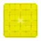 Килимок для пошуку корму WAUDOG Silicone, 205х205х17 мм, жовтий