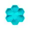Миска для медленного кормления WAUDOG Silicone, 450 мл, голубой