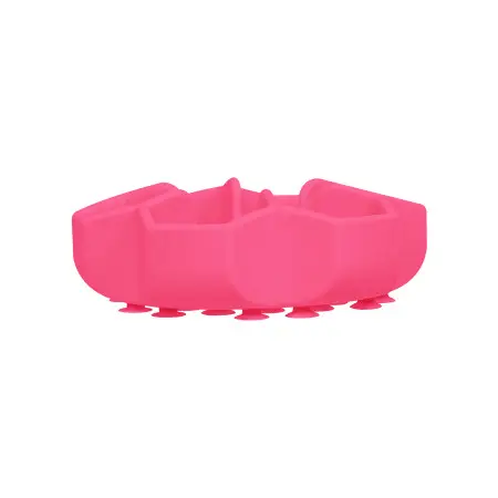 Миска для повільного харчування WAUDOG Silicone, 450 мл, рожевий