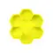 Миска для повільного харчування WAUDOG Silicone, 450 мл, жовтий