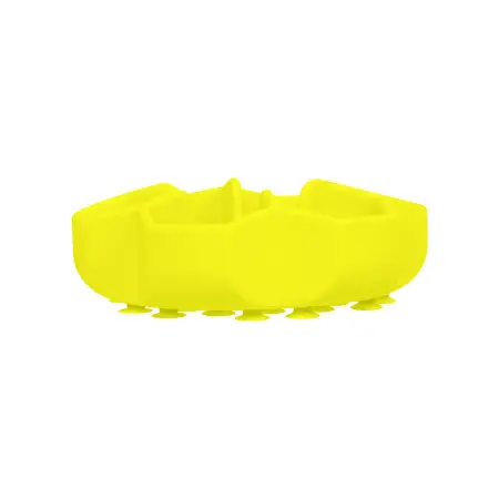 Миска для повільного харчування WAUDOG Silicone, 450 мл, жовтий