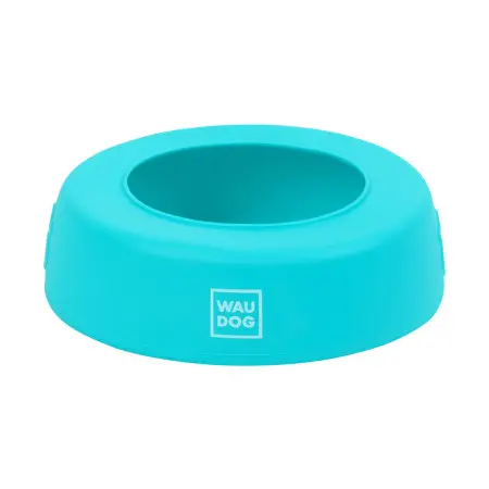 Миска-непроливайка WAUDOG Silicone 1 л блакитний