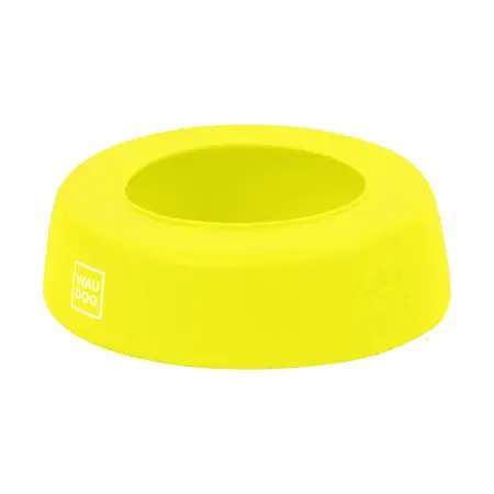 Миска-непроливайка WAUDOG Silicone 1 л жовтий