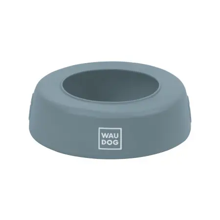 Миска-непроливайка WAUDOG Silicone, 750 мл сірий