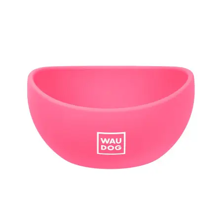 Миска WAUDOG Silicone, 250 мл рожевий