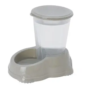 Moderna Smart Sipper Large МОДЕРНА СМАРТ автоматична поїлка для собак і котів, 1.5л , Теплий сірий