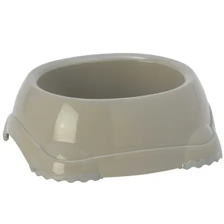 Moderna Smarty Bowl Small МОДЕРНА СМАРТІ миска для собак і котів, 350мл , Теплий сірий