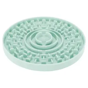 Миска Trixie Junior для повільного годування цуценят, блакитна, пластик, d 21 см