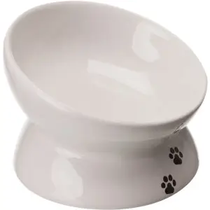 Миска Trixie для котів керамічна 150 мл d13 cм біла