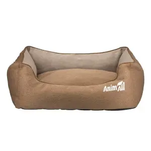 AnimAll АТ 8473 Лежак Gama L Gold Brown для тварин 65x51x18 см