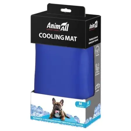 Охолоджуючий килимок AnimAll для тварин, розмір M, 50X90 см