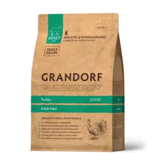 Сухий корм Grandorf Turkey Adult Maxi з індичкою для великих порід 3 кг