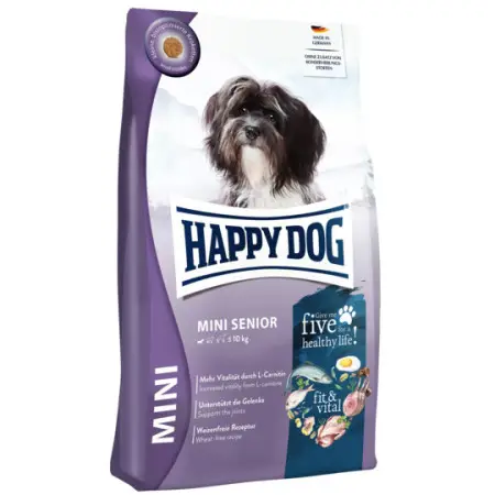 Сухий корм Happy Dog fit & vital Mini Senior сухий корм для літніх собак дрібних порід вагою до 10 кг, 4 кг