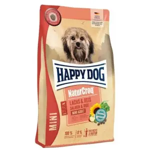 Сухий корм Happy Dog NaturCroq Mini Lachs&Reis для собак маленьких порід з лососем та рисом 4 кг