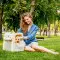 Рюкзак-переноска для кошек и мелких пород собак WAUDOG Relax Eco, 42*34*27 см, до 8 кг