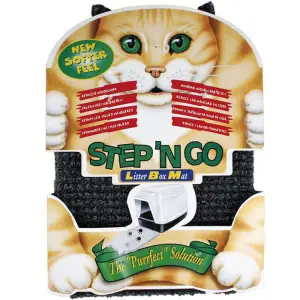 Flamingo Litter Box Mat ФЛАМІНГО килимок для туалету котів , 30х45х2 см