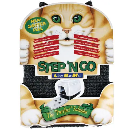 Flamingo Litter Box Mat ФЛАМІНГО килимок для туалету котів , 30х45х2 см