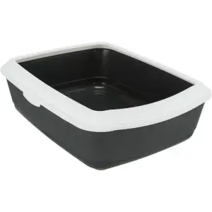 Туалет Trixie Classic для котів з рамкою, 37х15х47 см