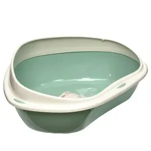 Туалет кутовий для котів Shuttle Corner, 58x48x20,5 см