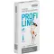 Капли на холку для собак ProVET Profiline от наружных паразитов, до 4 кг, 4 пипетки по 0.5 мл