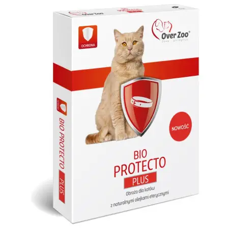 OverZoo Нашийник Біо Протекто для котів 35 см