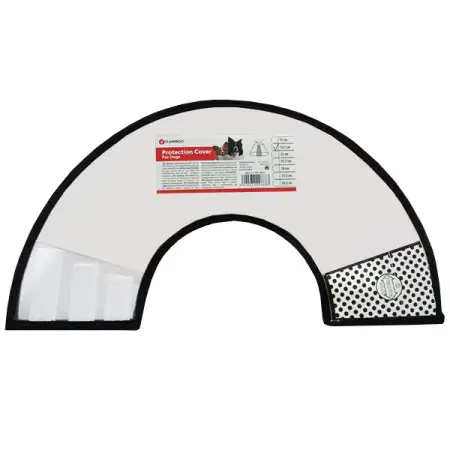 Flamingo Neckcap Capo ФЛАМІНГО КОМІР захисний ветеринарний для собак , 18,5-22 см, высота 10,5 см