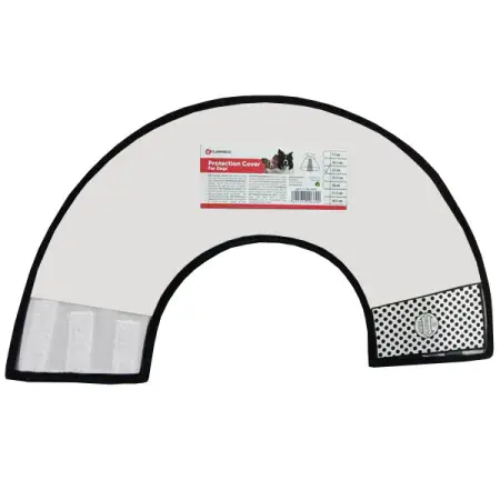 Flamingo Neckcap Capo ФЛАМІНГО КОМІР захисний ветеринарний для собак , 23-27 см, высота 12 см