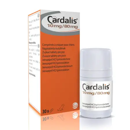 CEVA Кардаліс Cardalis 10мг/80 мг (604мг), 30 таб