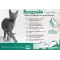 Краплі на холку Бродлайн від бліх і кліщів для котів вагою 2.5-7.5 кг 3 піпетки