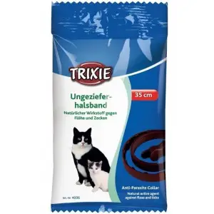 Біо-нашийник Trixie Flea & Tick Collar для котів, 35 см (від зовнішніх паразитів)