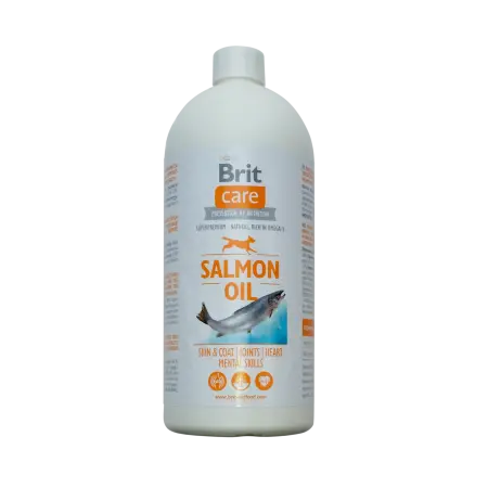 Витамины Brit Care Лососевое масло для собак, 1 л