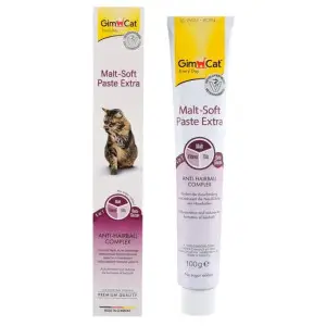 Malt-soft Gimcat Extra Паста для виведення шерсті та поліпшення моторики шлунка, 100 г 