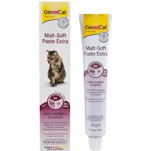 Malt-soft Gimcat Extra Паста для виведення шерсті та поліпшення моторики шлунка, 50 г 