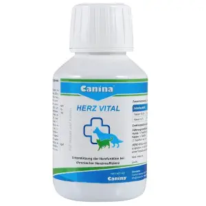 Вітаміни Canina Herz-Vital для собак та котів, підтримка серця, 100 мл