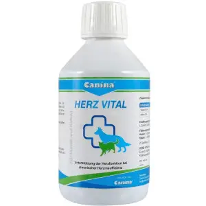 Вітаміни Canina Herz-Vital для собак та котів, підтримка серця, 250 мл