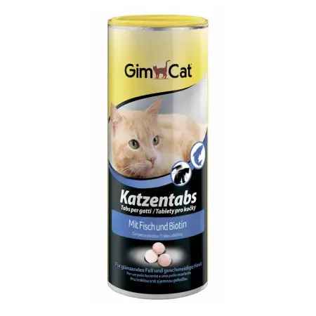 Вітаміни для котів GimCat Katzentabs Риба і біотин 710 таблеток