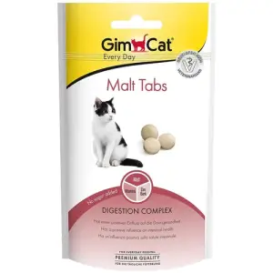Вітаміни GimCat EVERY DAY MALT TABS для кішок 40 г