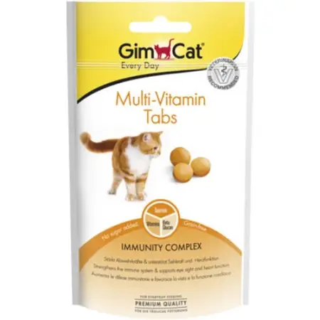 Витамины GimCat Every Day Multivitamin для укрепления иммунитета у кошек 40 гр
