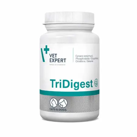Витамины Vet Expert TriDigest для поддержания здоровья пищеварения для кошек и собак, 40 табл.