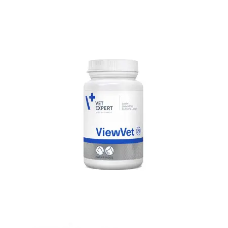 Харчова добавка Vet Expert ViewVet для підтримання функції зору у котів і собак, 45 капс.