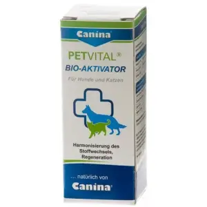 Вітаміни Canina PetVital Bio-Aktivator для собак та котів, комплекс з амінокислотами та залізом, 20 мл