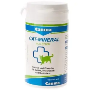 Вітаміни Canina Cat-Mineral Tabs для котів, полівітамінний комплекс, 150 г (300 табл)
