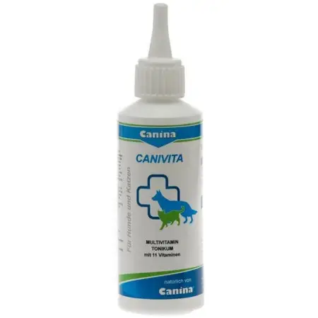 Вітамінізований тонік Canina Canivita для котів та собак, зі швидким ефектом, універсальний, 100 мл